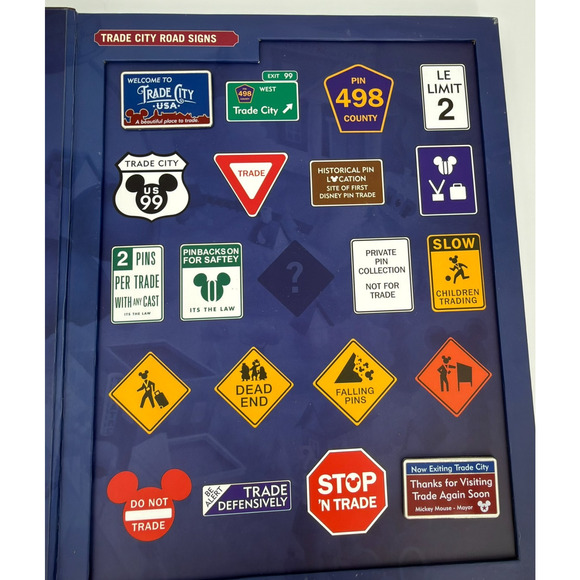 WDW Trade City USA Disney Pin Celebration 2010 Road Sign Starter Set (2 pins) - Picture 9 of 11